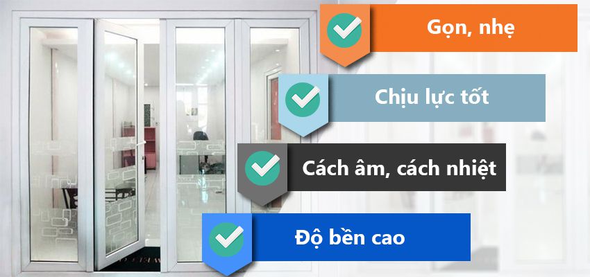 Ưu điểm nổi bật của cửa đi kiểu mở quay