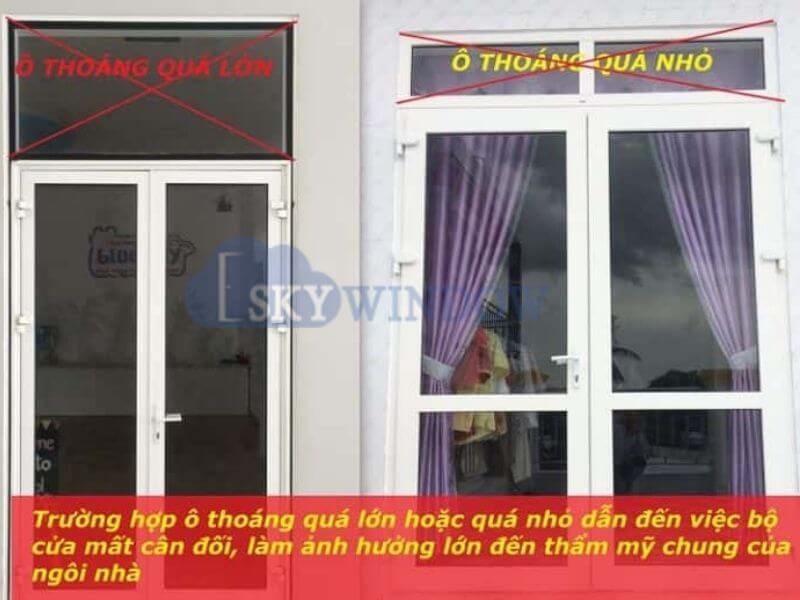 Chọn kiểu dáng thiết kế cửa sổ nhôm kính